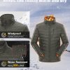 Men's Puffer Jacket Lightweight Packable Winter Jacket