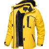 Women's Winter Jacket Waterproof Ski Jacket Hooded Fleece Lined Warm Snow Coat Mountain Windproof Rain Windbreaker