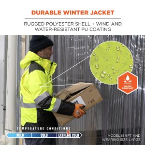 Hi-vis Jacket-Heat Reflective Lining