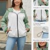 81nYObJZ0oL.jpg Packable Rain Jacket Women Waterproof Lightweight Rain Coats for Women with Hood Outdoor Windbreaker Jacket S-XXL
