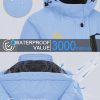 81z-jHT1BDL.jpg Women's Ski Jacket Waterproof Insulated Snow Jacket Warm Windproof Winter Coats with Hood Fleece Lined Jacket