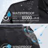 Women's Ski Jacket Waterproof Windproof Snowboard Jacket Warm Hooded Winter Coat