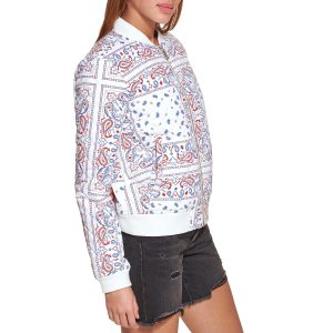 Women's Diamond Quilted Bomber Jacket (Regular & Plus Size)